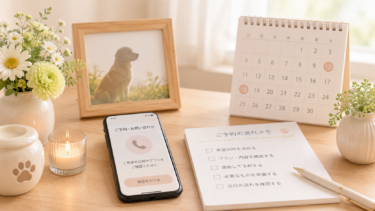 ペット火葬の予約方法｜電話で伝えること・確認事項・当日予約の流れ